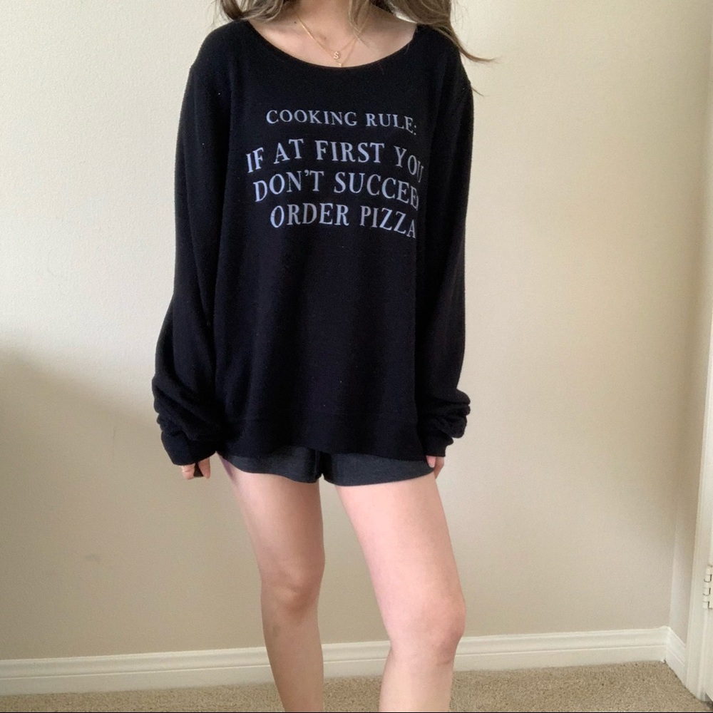 Pizza Baggy Beach Jumper